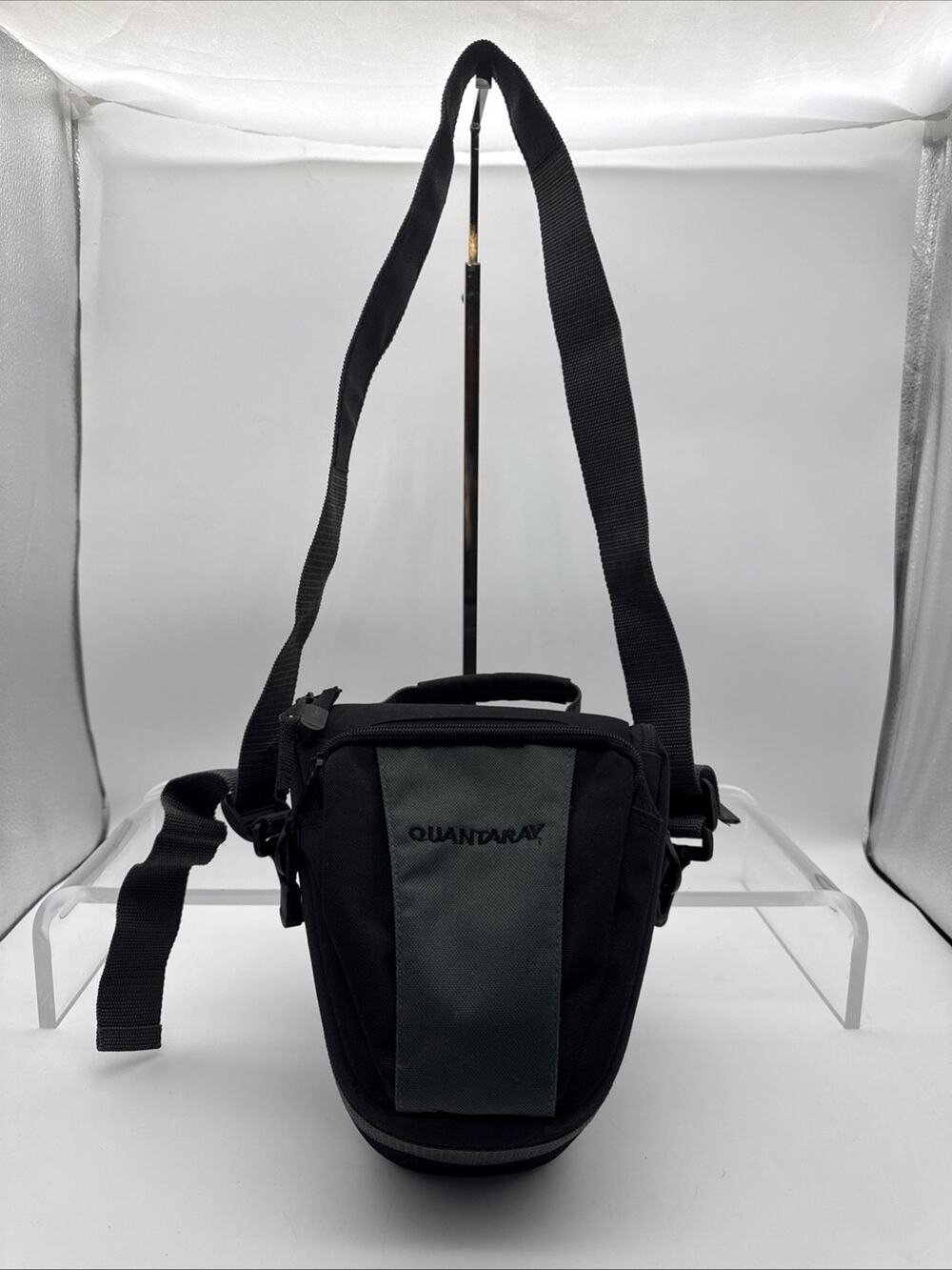 Quantaray Toploader SLR Camera Shoulder Bag Green